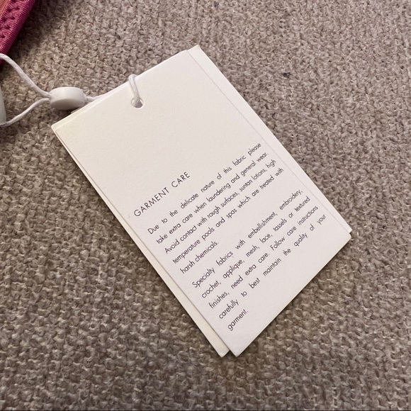 Zimmermann Teddy Frill Pink Leopard Bikini Bottom NWT Size 4/6 - Picture 7 of 13